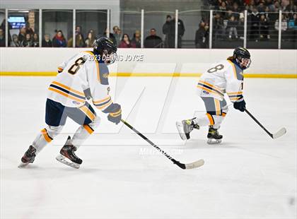 Thumbnail 1 in Batavia Notre Dame at Victor (NYSPHAA Section V Class A Semifinals) photogallery.