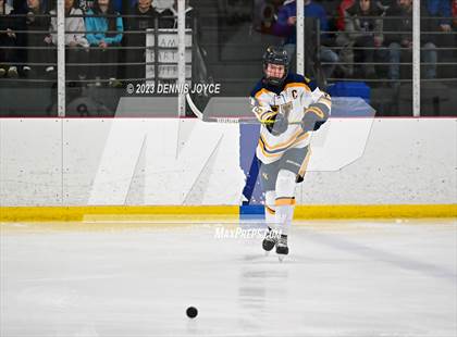 Thumbnail 1 in Batavia Notre Dame at Victor (NYSPHAA Section V Class A Semifinals) photogallery.