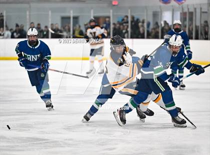 Thumbnail 2 in Batavia Notre Dame at Victor (NYSPHAA Section V Class A Semifinals) photogallery.