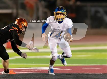 Thumbnail 2 in Comfort vs Schulenburg (UIL Bi-District Playoffs) photogallery.