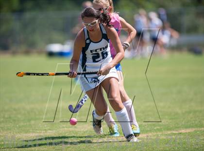 Thumbnail 1 in Cary Academy vs. Forsyth Country Day (Play for the Cure Tournament) photogallery.