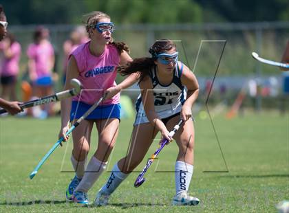 Thumbnail 2 in Cary Academy vs. Forsyth Country Day (Play for the Cure Tournament) photogallery.