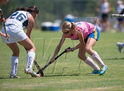 Thumbnail 2 in Cary Academy vs. Forsyth Country Day (Play for the Cure Tournament) photogallery.