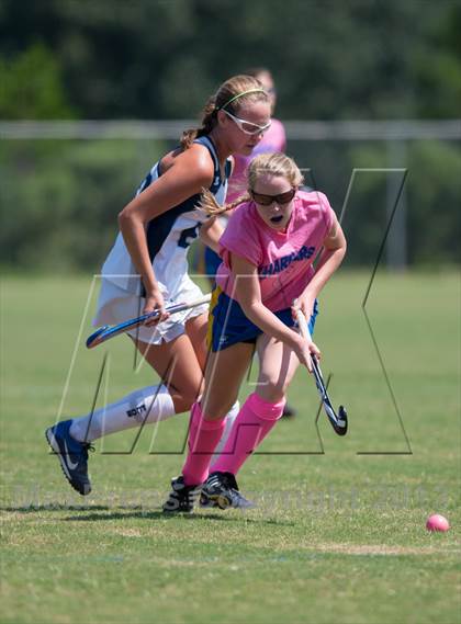 Thumbnail 2 in Cary Academy vs. Forsyth Country Day (Play for the Cure Tournament) photogallery.
