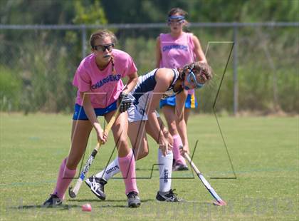Thumbnail 2 in Cary Academy vs. Forsyth Country Day (Play for the Cure Tournament) photogallery.