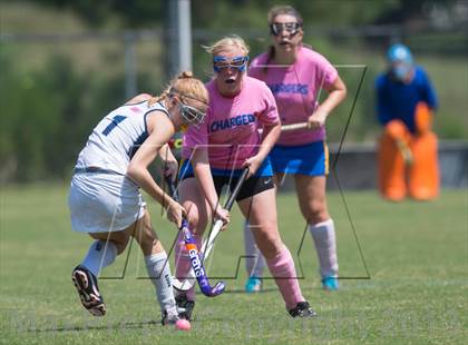 Thumbnail 2 in Cary Academy vs. Forsyth Country Day (Play for the Cure Tournament) photogallery.
