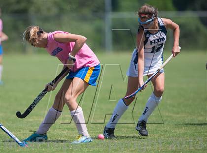 Thumbnail 2 in Cary Academy vs. Forsyth Country Day (Play for the Cure Tournament) photogallery.