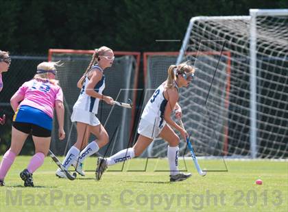 Thumbnail 3 in Cary Academy vs. Forsyth Country Day (Play for the Cure Tournament) photogallery.