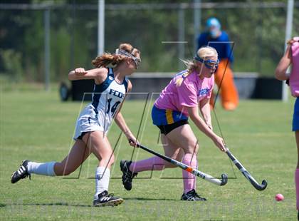 Thumbnail 1 in Cary Academy vs. Forsyth Country Day (Play for the Cure Tournament) photogallery.