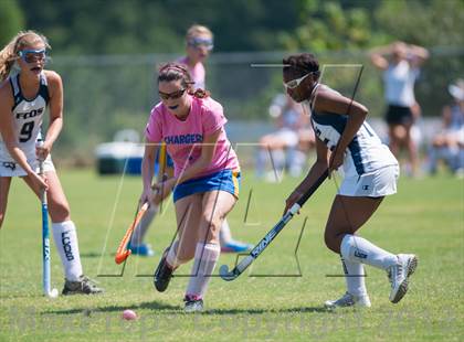 Thumbnail 2 in Cary Academy vs. Forsyth Country Day (Play for the Cure Tournament) photogallery.