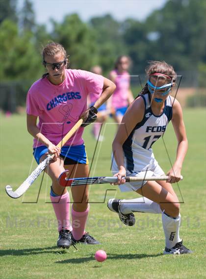 Thumbnail 1 in Cary Academy vs. Forsyth Country Day (Play for the Cure Tournament) photogallery.