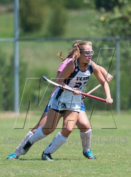 Thumbnail 1 in Cary Academy vs. Forsyth Country Day (Play for the Cure Tournament) photogallery.