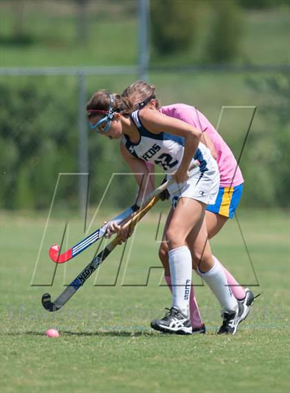 Thumbnail 3 in Cary Academy vs. Forsyth Country Day (Play for the Cure Tournament) photogallery.