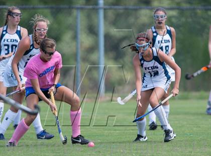 Thumbnail 2 in Cary Academy vs. Forsyth Country Day (Play for the Cure Tournament) photogallery.