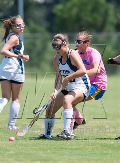 Thumbnail 2 in Cary Academy vs. Forsyth Country Day (Play for the Cure Tournament) photogallery.