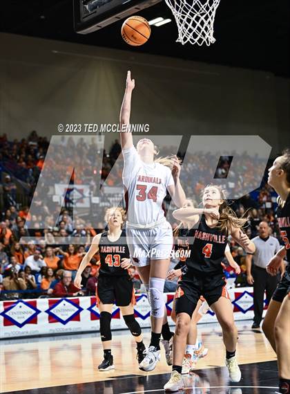 Thumbnail 2 in Farmington vs. Nashville (AAA 4A State Final) photogallery.