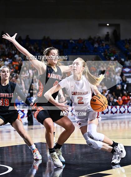 Thumbnail 3 in Farmington vs. Nashville (AAA 4A State Final) photogallery.