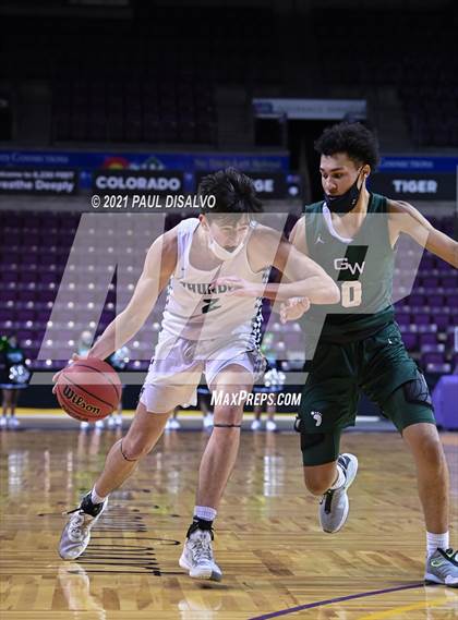 Thumbnail 2 in George Washington vs. ThunderRidge (CHSAA 5A State Final) photogallery.