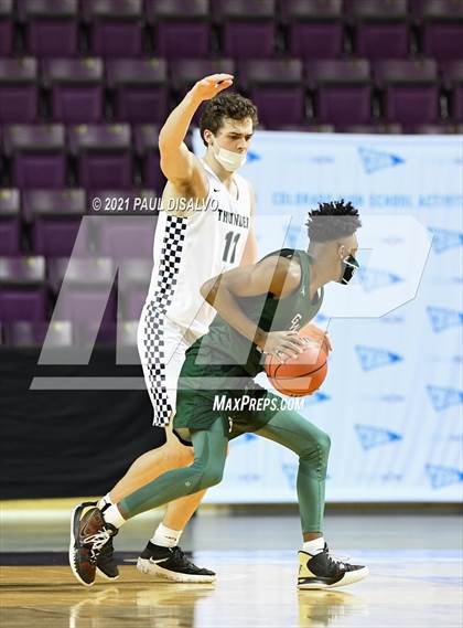 Thumbnail 1 in George Washington vs. ThunderRidge (CHSAA 5A State Final) photogallery.