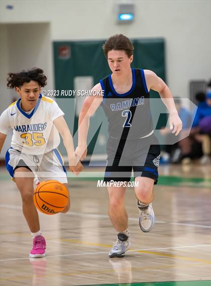 Thumbnail 2 in Mira Mesa vs. Ramona (MLK Showcase) photogallery.