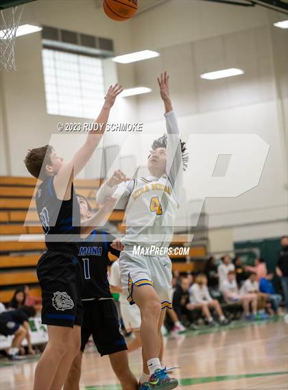 Thumbnail 2 in Mira Mesa vs. Ramona (MLK Showcase) photogallery.
