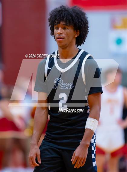 Thumbnail 1 in Pace Academy vs Holy Innocents Episcopal (Hawks-Naismith Tipoff Classic) photogallery.