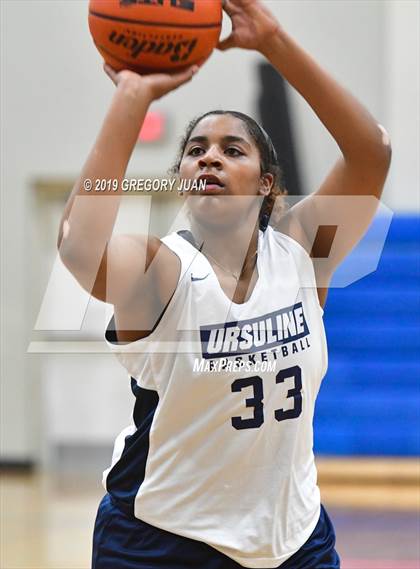 Thumbnail 2 in Zachary @ Ursuline Academy (Scrimmage) photogallery.