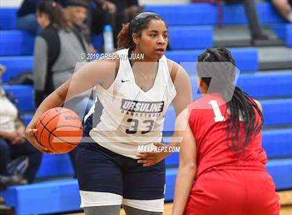 Thumbnail 3 in Zachary @ Ursuline Academy (Scrimmage) photogallery.