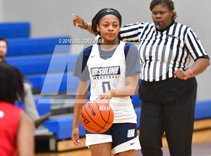 Thumbnail 3 in Zachary @ Ursuline Academy (Scrimmage) photogallery.