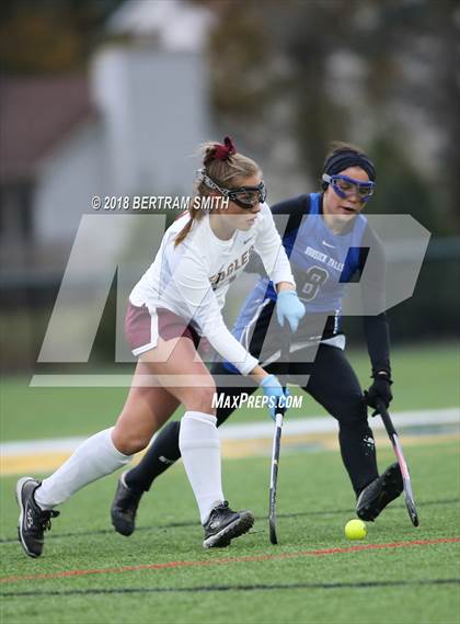 Thumbnail 2 in Whitney Point vs. Hoosick Falls (NYSPHSAA Class C Semifinal) photogallery.