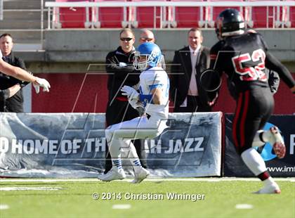 Thumbnail 3 in Dixie vs. Hurricane (UHSAA 3AA Final) photogallery.