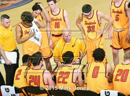 Thumbnail 3 in Salesian College Preparatory vs Chaparral (Hoophall West Invitational) photogallery.