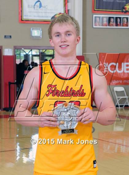 Thumbnail 1 in Salesian College Preparatory vs Chaparral (Hoophall West Invitational) photogallery.