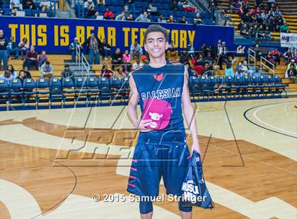 Thumbnail 3 in Salesian College Preparatory vs. St. Mary's (MaxPreps MLK Classic) photogallery.