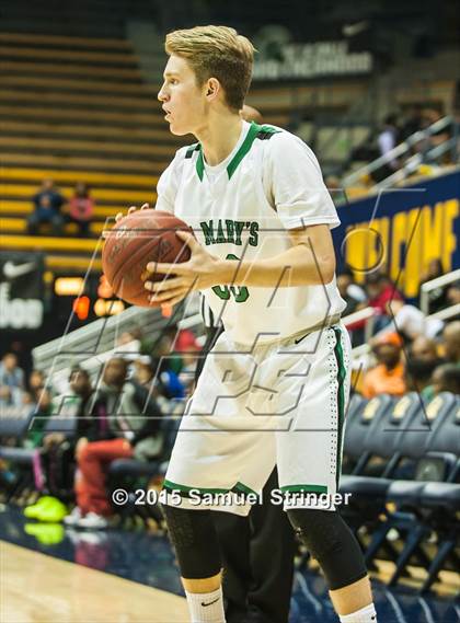 Thumbnail 3 in Salesian College Preparatory vs. St. Mary's (MaxPreps MLK Classic) photogallery.