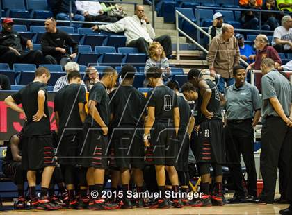 Thumbnail 1 in Salesian College Preparatory vs. St. Mary's (MaxPreps MLK Classic) photogallery.