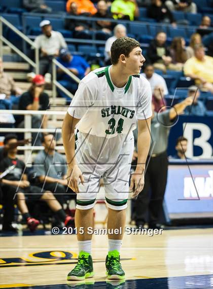 Thumbnail 2 in Salesian College Preparatory vs. St. Mary's (MaxPreps MLK Classic) photogallery.