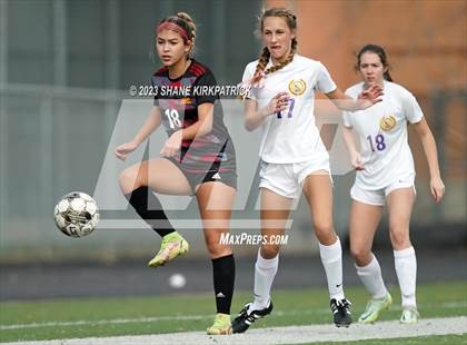 Thumbnail 3 in South Grand Prairie vs Byrd (LCS Emily Hunter Tournament) photogallery.