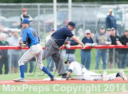 Thumbnail 3 in St. Augustine Prep vs Pennsville (Diamond Classic Final) photogallery.