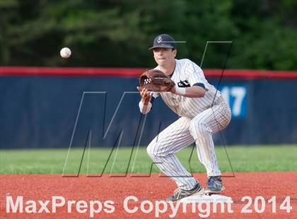 Thumbnail 2 in St. Augustine Prep vs Pennsville (Diamond Classic Final) photogallery.