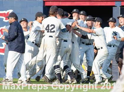 Thumbnail 2 in St. Augustine Prep vs Pennsville (Diamond Classic Final) photogallery.