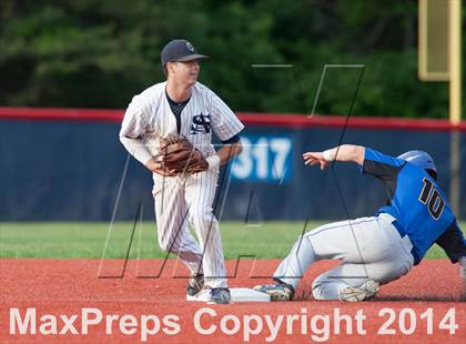 Thumbnail 1 in St. Augustine Prep vs Pennsville (Diamond Classic Final) photogallery.