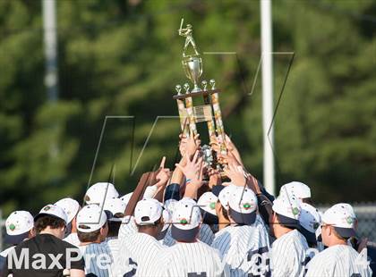 Thumbnail 3 in St. Augustine Prep vs Pennsville (Diamond Classic Final) photogallery.