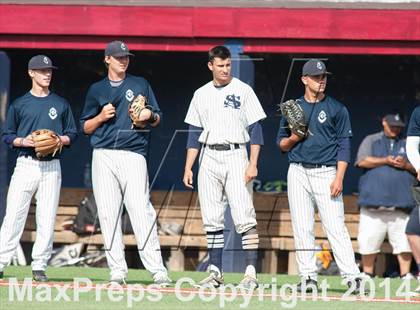 Thumbnail 1 in St. Augustine Prep vs Pennsville (Diamond Classic Final) photogallery.