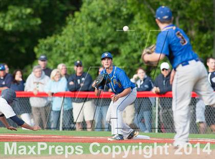 Thumbnail 3 in St. Augustine Prep vs Pennsville (Diamond Classic Final) photogallery.