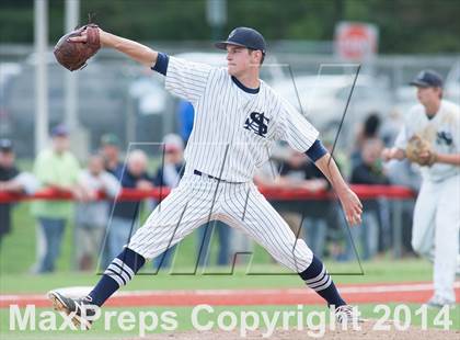 Thumbnail 1 in St. Augustine Prep vs Pennsville (Diamond Classic Final) photogallery.