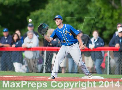 Thumbnail 2 in St. Augustine Prep vs Pennsville (Diamond Classic Final) photogallery.