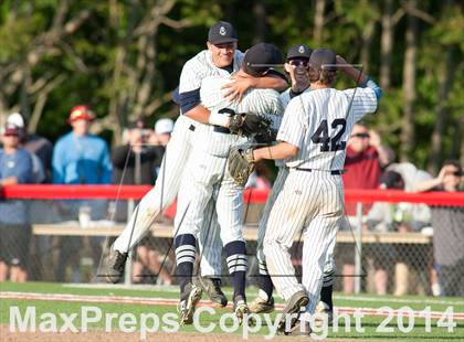 Thumbnail 3 in St. Augustine Prep vs Pennsville (Diamond Classic Final) photogallery.