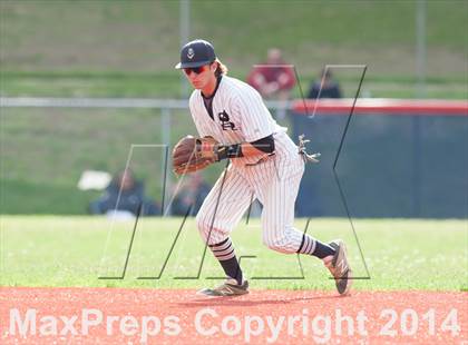 Thumbnail 3 in St. Augustine Prep vs Pennsville (Diamond Classic Final) photogallery.