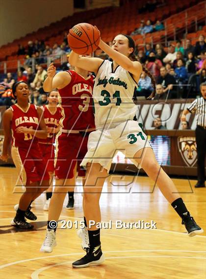 Thumbnail 3 in Olean vs Allegany-Limestone (IAABO Holiday Tournament Championship) photogallery.